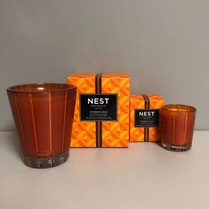 NWT Nest Pumpkin Chai Candle Set